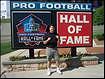Ray at the PRO FOOTBALL HALL Of FAME in Canton OH.