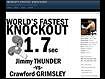 Official Website of Heavyweight Champion Jimmy Thunder, with fan club, comments, ratings, FAQ and mo(..)