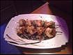 "Bobbin'Jamaican Jerk Shrimp Kabobs"-Mouth watering skewered shrimp, bell peppers, pineapp(..)