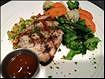 "Mauna Kea Mahi Mahi"-Succulent grilled mahi mahi dressed in a green coconut pineapple sau(..)