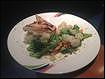 "Montego Bay Jerk Chicken"-Jerk seasoned chicken breast, served with blue water house rice(..)