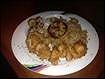 "Blue Water Seafood Sampler"-An assorted platter of coconut shrimp, Jerk Shrimp, Tempura S(..)